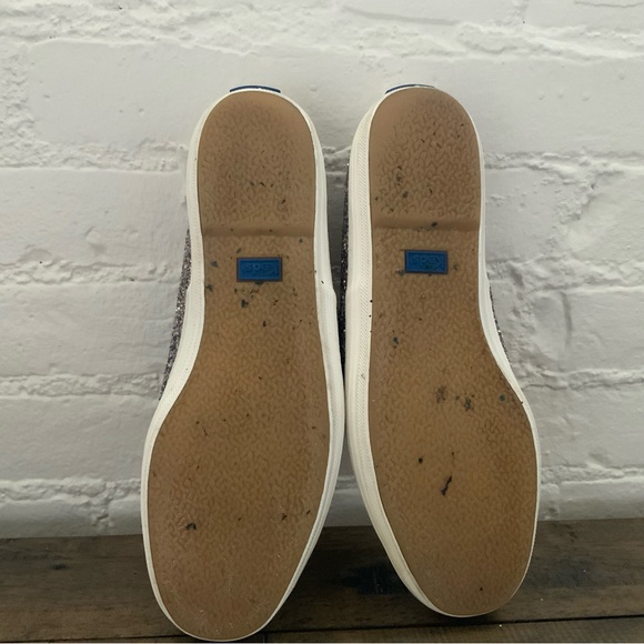 Kate Spade Silver Glitter Sneakers - Picture 11 of 13